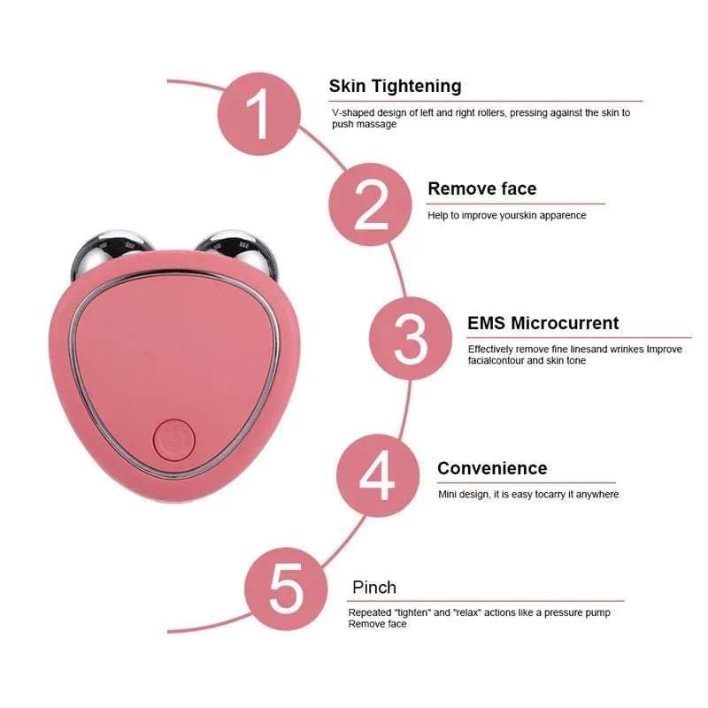 Electric Face Massager Lift Roller