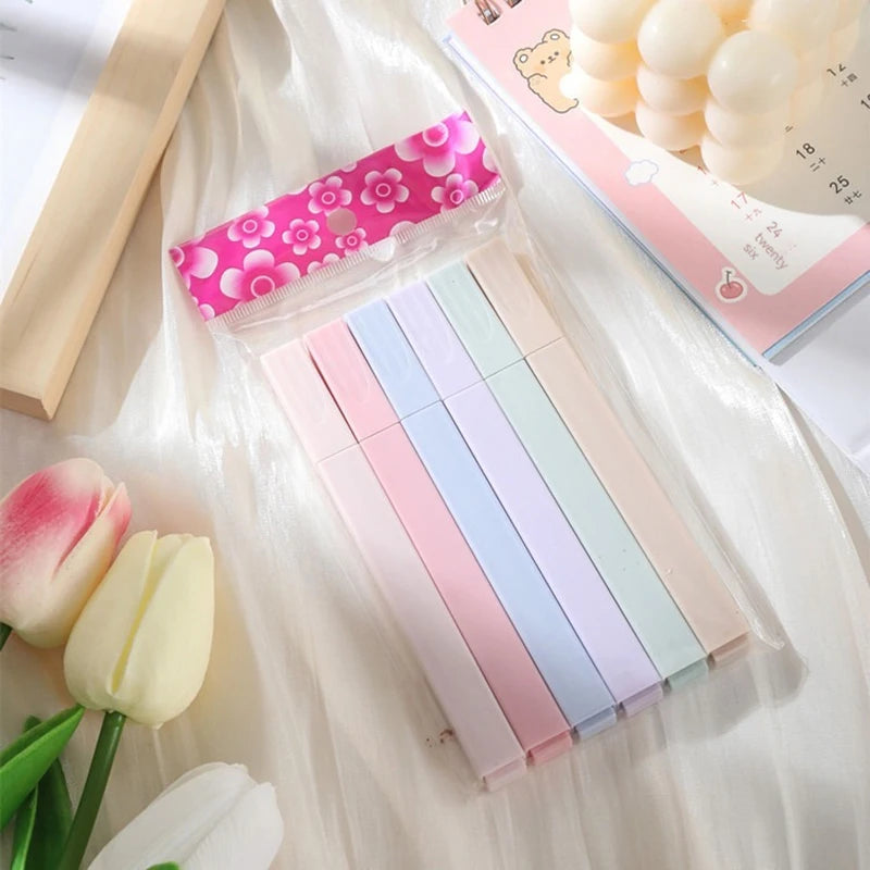 Pastel Color Highlighter Set