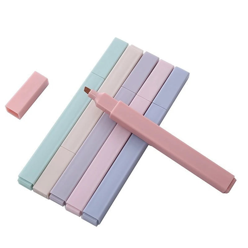 Pastel Color Highlighter Set