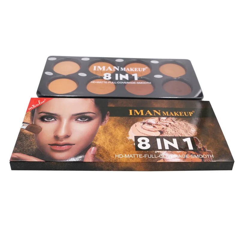 Matte Face Foundation Contour Palette