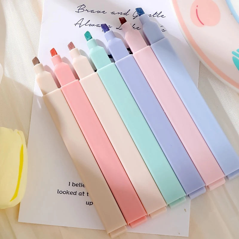 Pastel Color Highlighter Set
