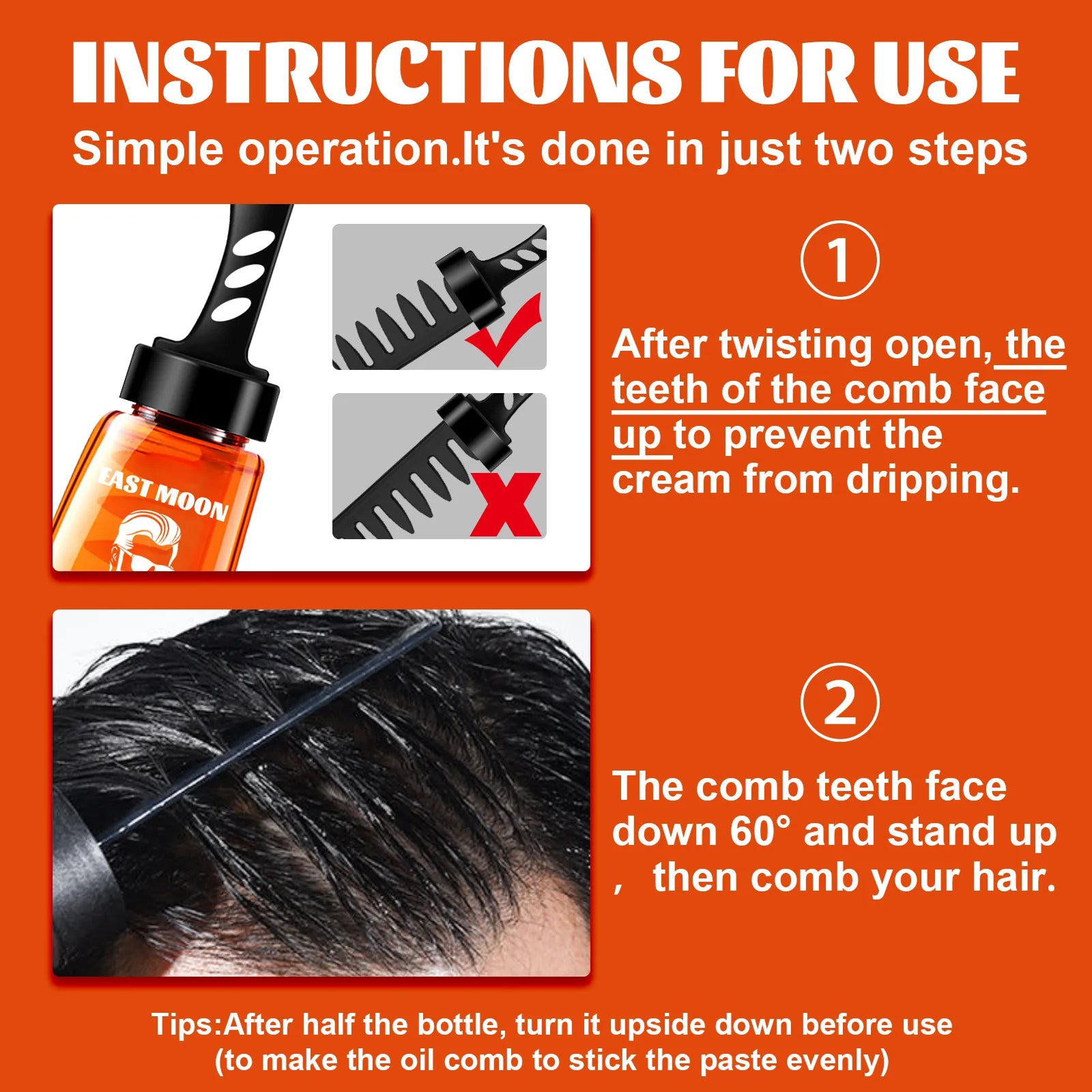 2 in 1 Hair Wax Gel