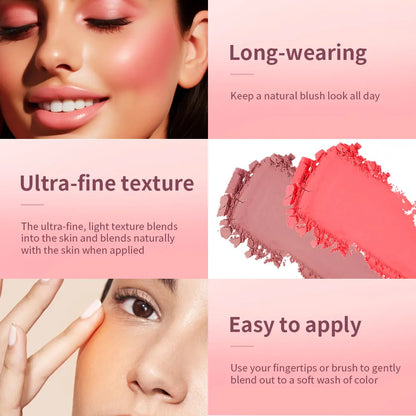 Matte Embossed Blush Palette