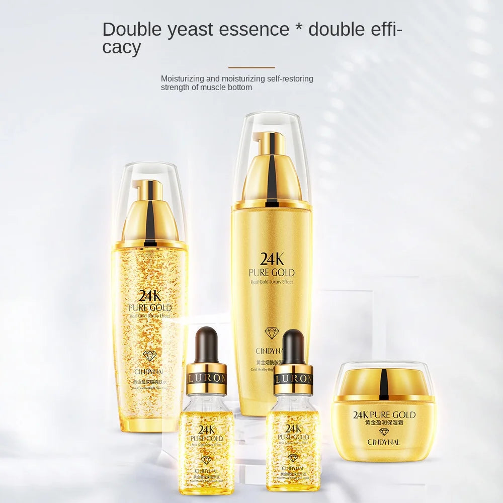 24k Gold Facial Skin Care Set
