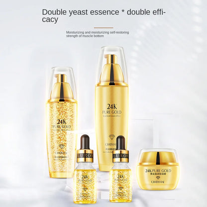 24k Gold Facial Skin Care Set