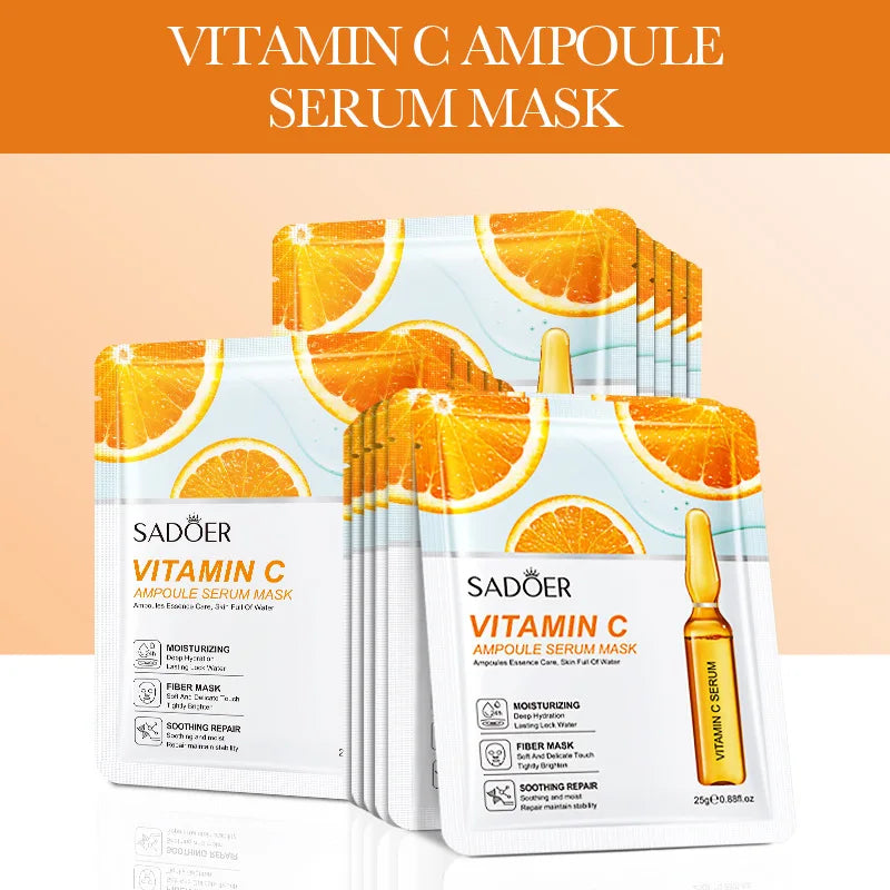 4K Gold Hyaluronic Acid Face Mask Set