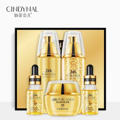 24k Gold Facial Skin Care Set